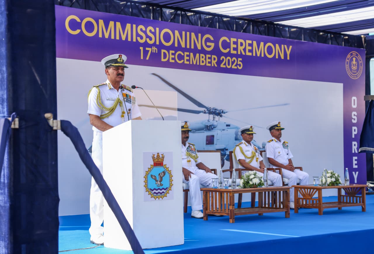 Indian Navy Commissions Second MH 60R Squadron INAS 335